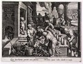 A Sugar Mill and the Production of Sugar Loaves, plate 14 from Nova Reperta New Discoveries engraved by Philip Galle 1537-1612 c.1600 - (after) Straet, Jan van der (Giovanni Stradano)