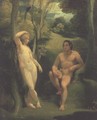 Adam and Eve in the Garden of Eden - Thomas Stothard