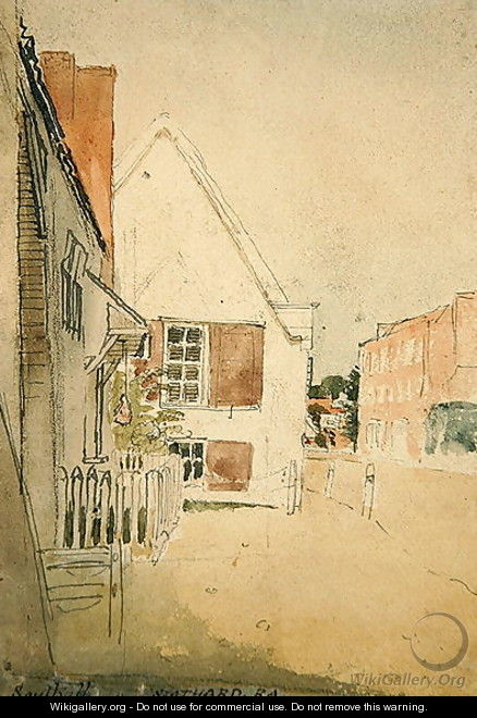 A Street in Southall - Thomas Stothard