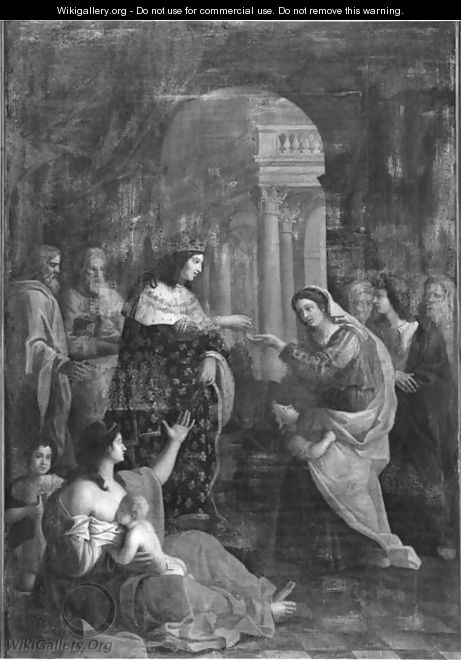 St. Louis 1214-70 distributing alms - Jacques Stella