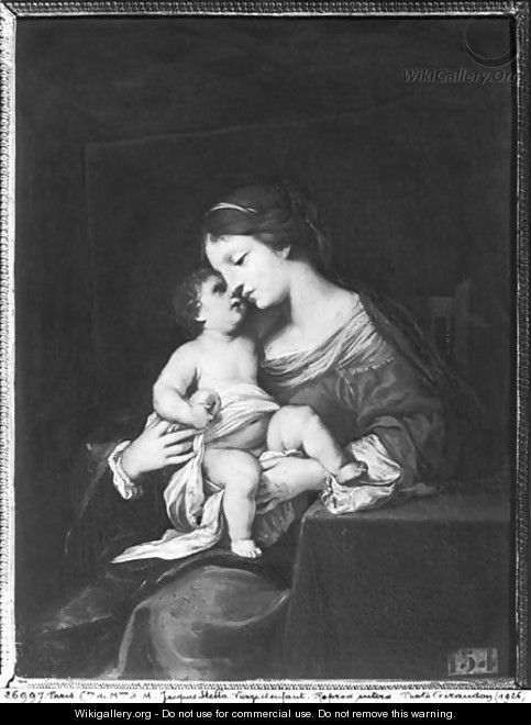 Virgin and Child - Jacques Stella