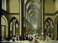Interior of Antwerp cathedral - Hendrik van Steenwyck
