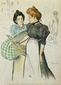 Two Washerwomen, 1898 - Theophile Alexandre Steinlen