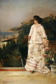 Woman on a Terrace, 1882 - Alfred-Emile-Leopole Stevens