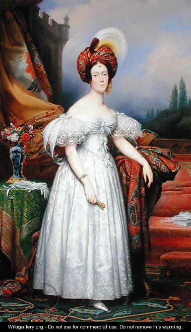 Adele de Guerneval dEsquebecq, Marquise de Bethisy, 1835 - Charles Auguste Steuben
