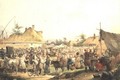 Village Fair in the Ukraine, 1836 - Vasily Ivanovich (Wilhelm) Sternberg