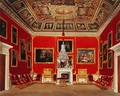The Second Drawing Room, Buckingham House, from The History of the Royal Residences, engraved by Thomas Sutherland b.1785, by William Henry Pyne 1769-1843, 1818 - James Stephanoff