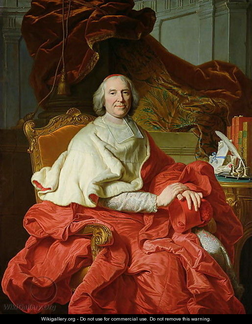 Andre Hercule de Fleury 1653-1743 1728 - Francois Stiemart