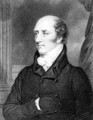 Portrait of George Canning 1770-1827 engraved by William Holt - Thomas Stewardson