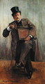Portrait of Georges Courteline 1858-1929 - Leopold Stevens