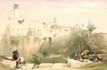 Jerusalem, April 12th 1839, plate 12 from Volume I of The Holy Land, engraved by Louis Haghe 1806-85 pub. 1842 - David Roberts