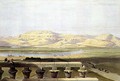 Libyan Chain of Mountains from the Temple of Luxor, from Egypt and Nubia, Vol.1 - David Roberts