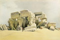 Ruins of the Temple of Kom Ombo, from Egypt and Nubia, Vol.1 - David Roberts