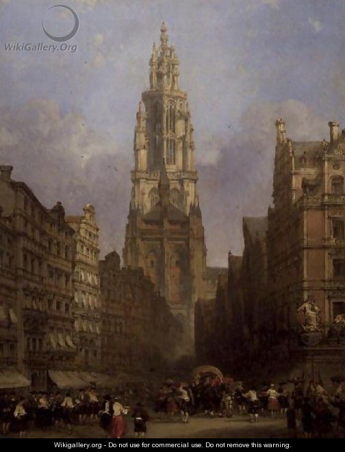 Antwerp Cathedral - David Roberts