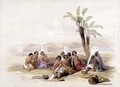 Abyssinian Slaves Resting at Korti, Nubia, from Egypt and Nubia, Vol.1 - David Roberts