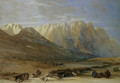 Encampment of the Tribe of the Outad-Said, Mount Sinai, 1839 - David Roberts