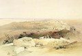Gaza, March 21st 1839, plate 59 from Volume II of The Holy Land, engraved by Louis Haghe 1806-85 pub. 1843 - David Roberts