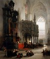 The Shrine of St. Gomar at Lierre, Belgium, 1849 - David Roberts
