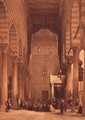 Interior of Mosque of the Metwalys - David Roberts