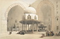 Interior of the Mosque of the Sultan El Ghoree, Cairo, from Egypt and Nubia, Vol.3 - David Roberts