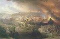 The Destruction of Jerusalem in 70 AD, engraved by Louis Haghe 1806-85 - David Roberts