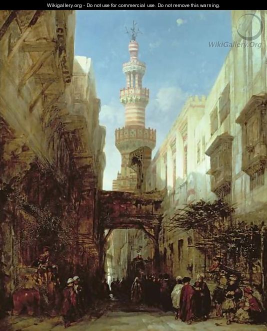 Street in Cairo, 1846 - David Roberts