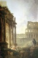 Italian landscape - Hubert Robert