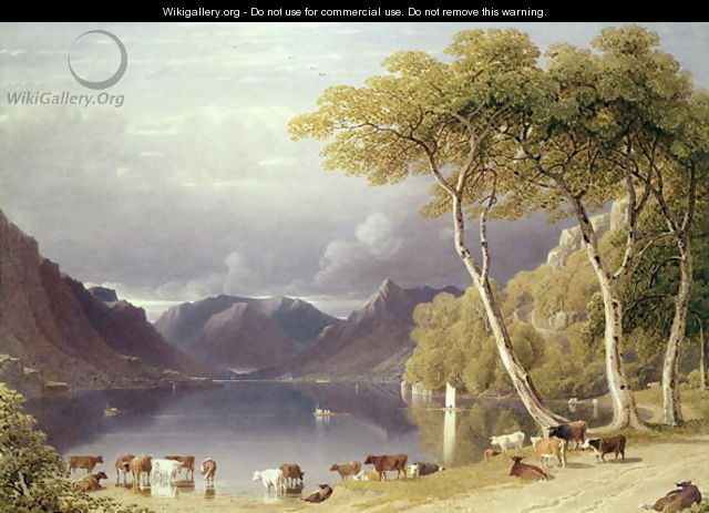Head of Ullswater in the Lake District - George Fennel Robson