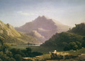View in North Wales - George Fennel Robson