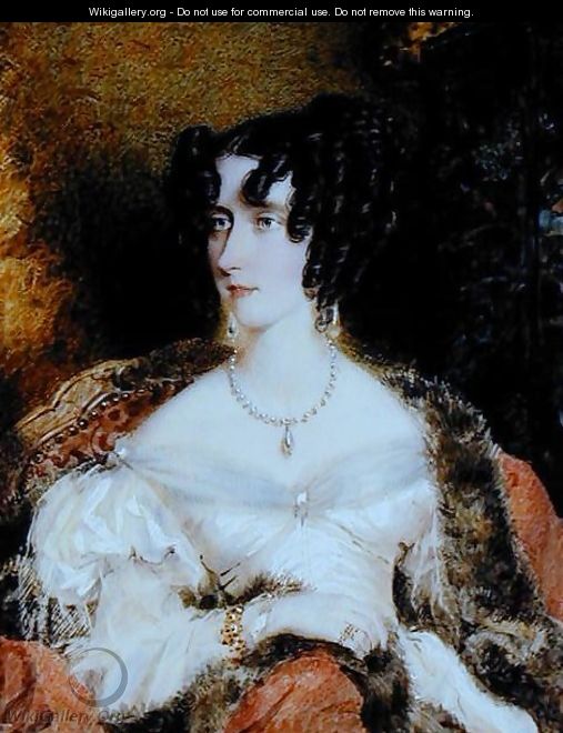 Mary Anne Disraeli 1792-1868, 1829 - Francois Theodore Rochard