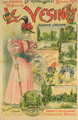 Poster for the Chemins de Fer de l'Ouest to Le Vesinet, c.1895-1900 - Albert Robida