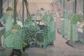 British Industries - Cotton, c.1923-4 - Frederick Cayley Robinson