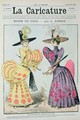 The Fashions of the Day, from La Caricature, 3rd November 1883 - Albert Robida