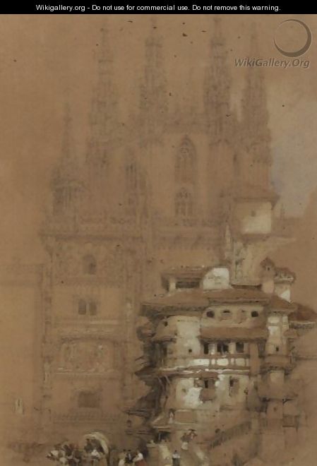 The Chapter House, Burgos Cathedral, 1832 - David Roberts