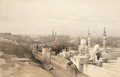 Cairo looking West, from Egypt and Nubia, Vol.3 - David Roberts