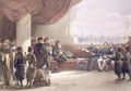 Interview with the Viceroy of Egypt at his palace at Alexandria, May 12th 1839, from Egypt and Nubia, Vol.3 - David Roberts