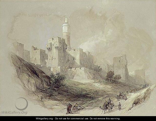 Jerusalem and the Tower of David - David Roberts
