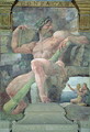 The giant Polyphemus with Galatea and the herdsman Acis, from the Sala di Amore e Psiche, 1528 - Giulio Romano (Orbetto)