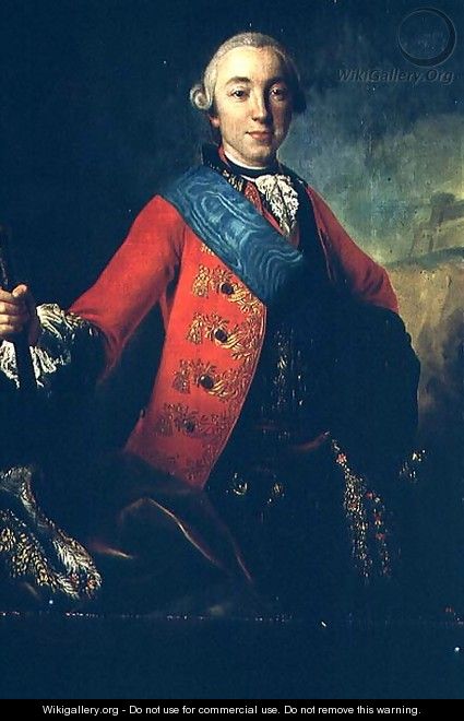 Portrait of Petr Fedorovich 1728-62 1758 - Fedor Rokotov