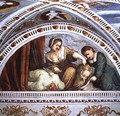 Judith and Holofernes, lunette, 1531-32 - Gerolamo Romanino