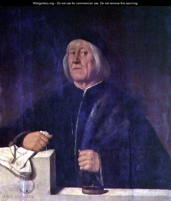 Portrait of Theophile Folengo - Gerolamo Romanino