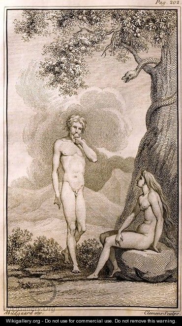 Adam and Eve 1780 - Nicolai Abraham Abildgaard