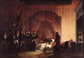 General Bonaparte Receiving Captured Austro-Sardinian Flags at Millesimo after the Battle of Montenotte on the 13th April 1796 - Adolphe Roehn