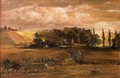 Storm on Tempelhof Mountain 1846 - Adolph von Menzel