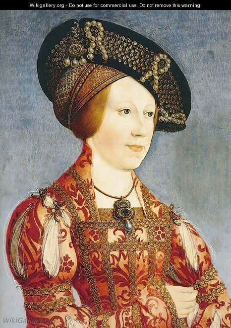 Queen Anne of Hungary and Bohemia c. 1519 - Hans Maler