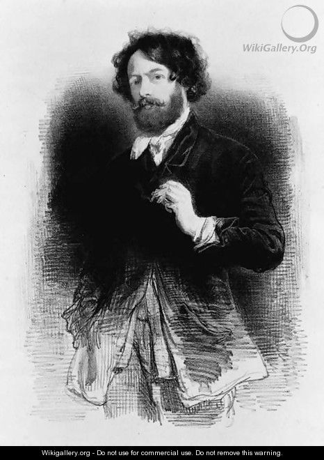 Self-Portrait 1842 - Paul Gavarni