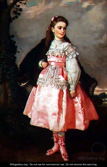 The Countess of Santovenia, 1871 - Eduardo Rosales