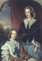 L to R Helen Shelley 1799-1885 and Margaret Shelley 1801-87 - Sir William Charles Ross
