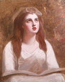 Study for a Portrait of Lady Hamilton as St. Cecilia, c.1785 - George Romney