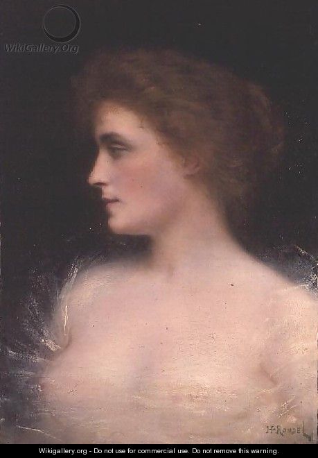 Portrait of a Woman - H. Rondel